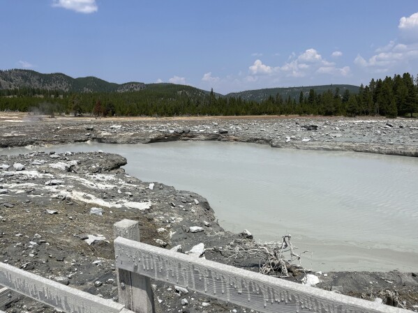 Explosion in Yellowstone