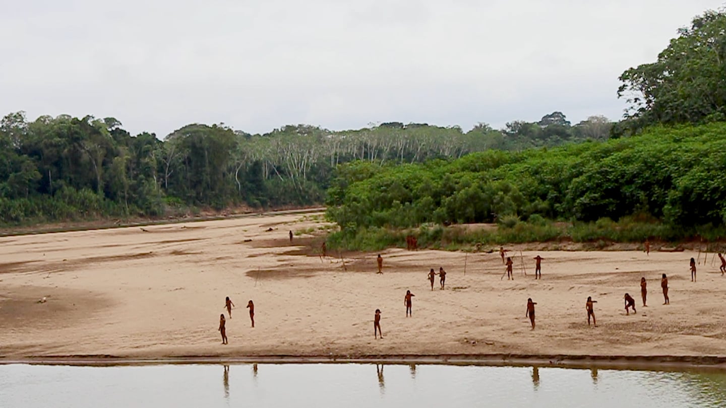 Mashco Piro The Largest Isolated Tribe Made a Rare Appearance ...