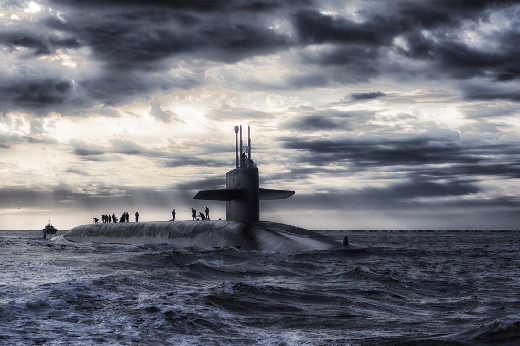 Russia's underwater submarine visit